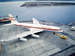 Qantas Group Plane, Australian Airline 1959