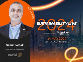 Samir Pathak, Head of RSZA Sustainability at Red Sea Global