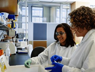 Scientists sorting samples at GSK HIV R&D site in North Carolina, US (Credit: GSK)