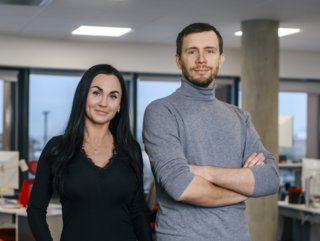 Meeri Savolainen (left) with fellow INZMO co-founder, Risto Klausen.