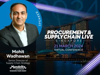 Mohit Wadhawan, Senior Director of Supply Chain Strategy, Mondelēz International