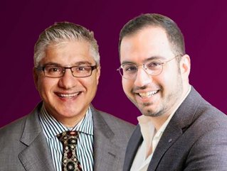COVU's founders include ex-wefox boss Tasos Chatzimichailidis (left) and Ali Safavi.