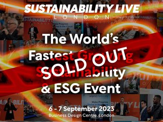 Sustainability LIVE London announces it sold out of in-person tickets before day one of the ESG conference