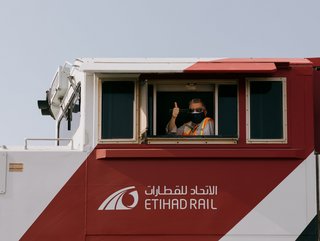 One of 38 Etihad Rail freight locomotives serving the network