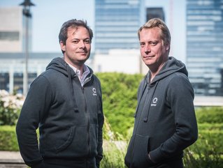 Qover was founded in 2016 by Quentin Colmant (left) and Jean-Charles Velge.