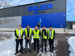 Henrique Nakamura and Marcelo Mancini from Raizen visiting Sulzer factory in Finland with Veli-Pekka Tiittanen, Stefano Sampaolo and Michael Yang Credit: SULZER