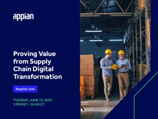 Exclusive Webinar - Proving Value from Supply Chain Digital Transformation