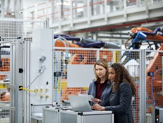 Picture of two women working in manufacturing