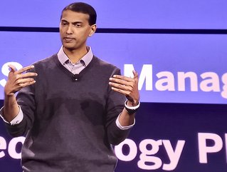 SAP Intelligent Spend & Business Network Chief Product Officer Muhammad Alam addressing his keynote audience at the SAP Spend Direct LIVE event yesterday in Dallas, Texas.