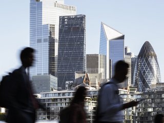 London's Canary Wharf (pictured) is home to many banks and financial institutions.