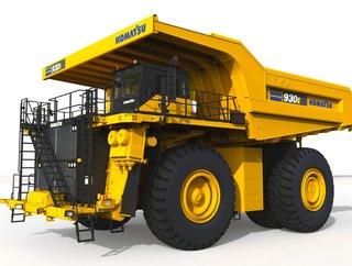 Komatsu’s 930E mining truck that will be powered. Credit | Komatsu
