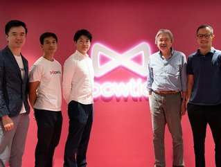 (From l-r:) Bowtie co-founders Fred Ngan and Michael Chan; MBK Healthcare Management's Tomoya Shishido; Bowtie advisor John Tsang; and Sun Life Hong Kong's Clement Lam.