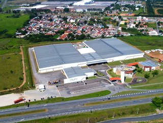 An image of Eve Air Mobility's production facility for manufacturing eVTOLs in Brazil
