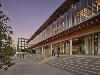 Billie Jean King Main Library, completed in California in 2019, Credit: Benny Chan