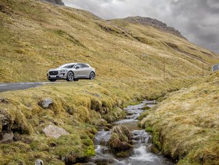 Credit: Jaguar Land Rover | The Jaguar i-Pace on country roads in the UK