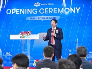 FPT Chairman Truong Gia Binh spoke at the opening ceremony. Photo: Business Wire