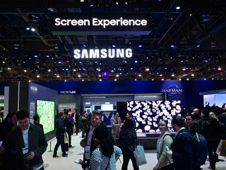 The Samsung Stand at CES 2024