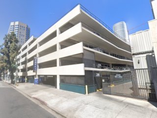 727 S Grand is currently home to a parking garage