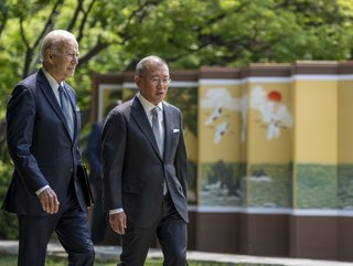 Euisun Chung, Chairman of the Hyundai Motor Group, with President Joe Biden in Seoul in 2022 / Credit: White House photo by Adam Schultz