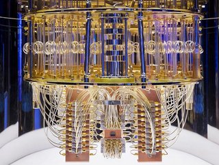 The interior of IBM's Quantum System One system. Photo: IBM
