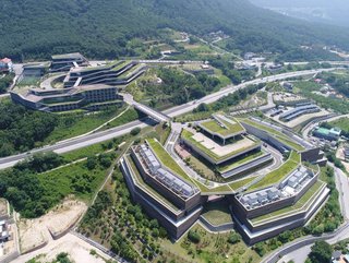 Naver's Gak Chuncheon data centre in South Korea, designed by Kengo Kuma and DMP. Credit: Naver