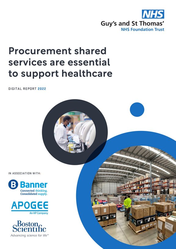 Procurement shared services’ role in supporting healthcare Brochure