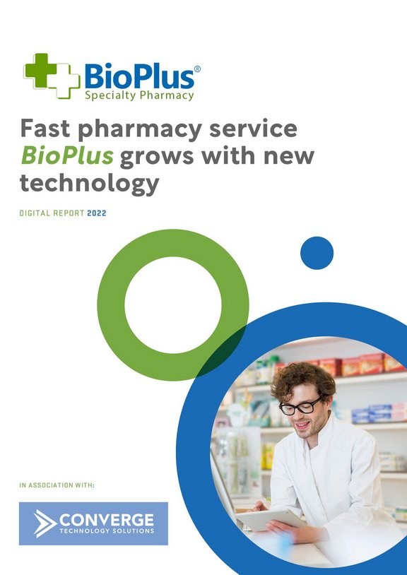 Fast pharmacy service Bioplus grows with new technology Brochure