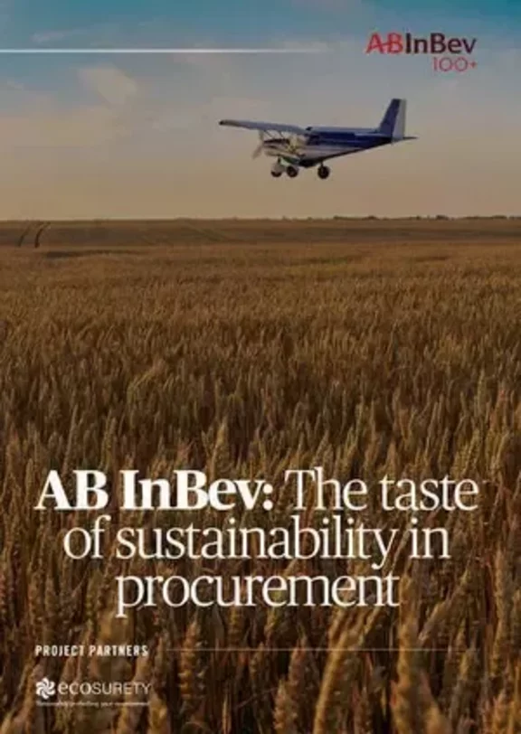 Ab Inbev Sustainably Sourcing For The World Of Tomorrow Energy Digital
