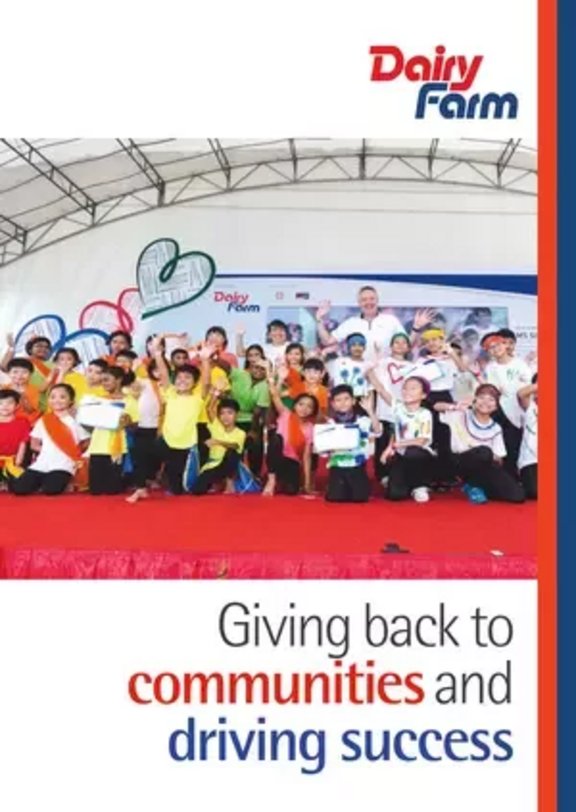 The Dairy Farm Group Giving back to communities and driving success