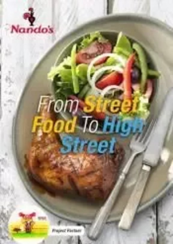 Nando's Brochure | Food and Drink Digital