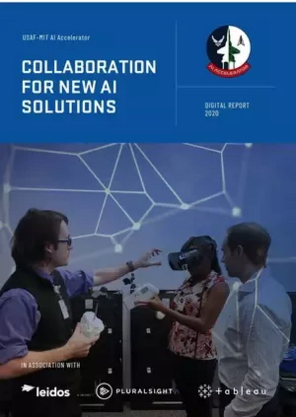 USAFMIT AI Accelerator collaboration for new AI solutions Brochure