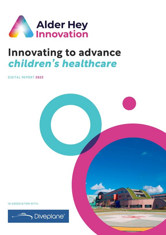 Alder Hey innovating to advance children’s healthcare Brochure AI
