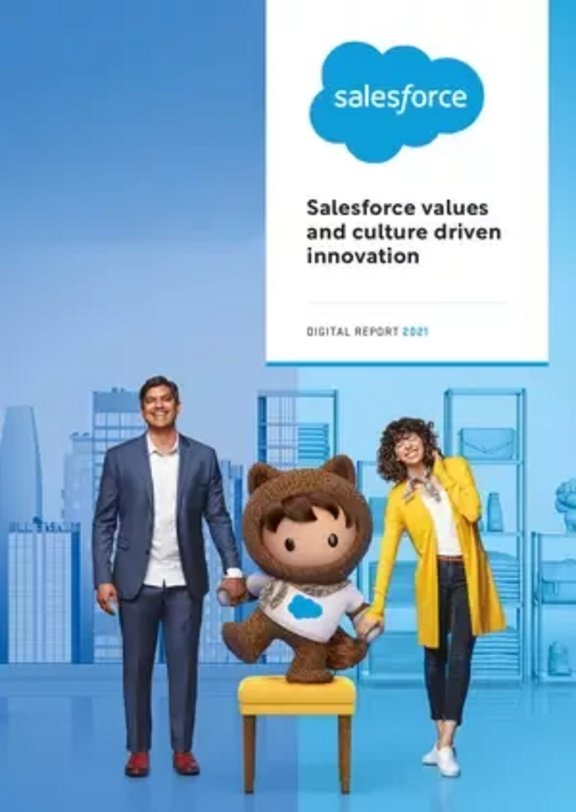 Salesforce Values And Culture Driven Innovation Brochure Technology