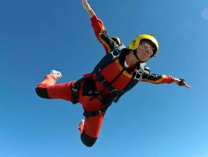 This Terrifying Video Captures A Dramatic Rescue Of A Skydiver Having A