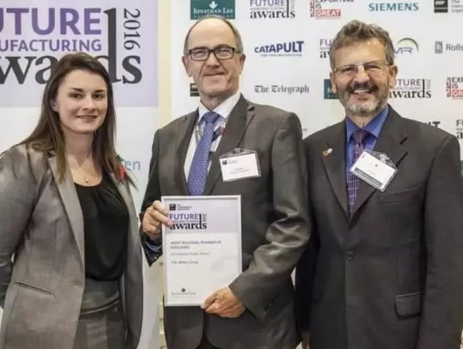 Autins Group honoured at the EEF Awards | Manufacturing Digital