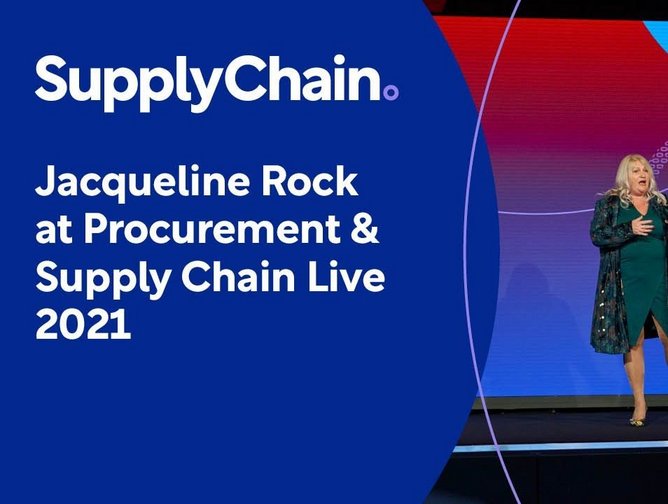 Jacqueline Rock at Procurement & Supply Chain Live 2021 | Supply Chain ...