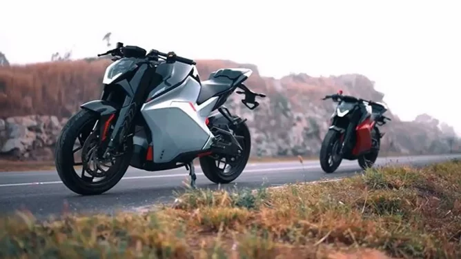 Tvs deals electric superbike