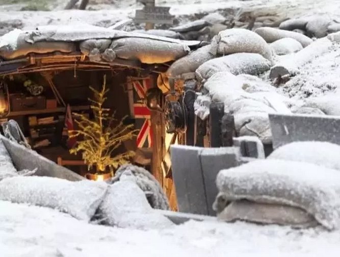 [VIDEO] New Sainsburys Christmas Ad Evokes WWI and an Avalance of