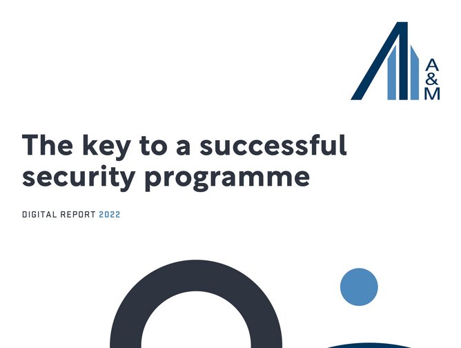 Alvarez & Marsal The key to a successful security programme Cyber