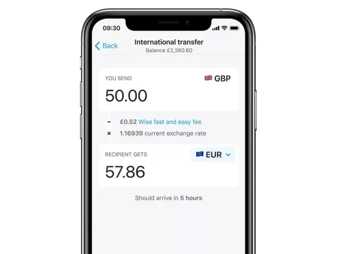 Monzo shop international transfer