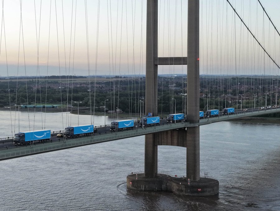 How Is Amazon Electrifying Its UK eHGV Fleet? | Sustainability Magazine